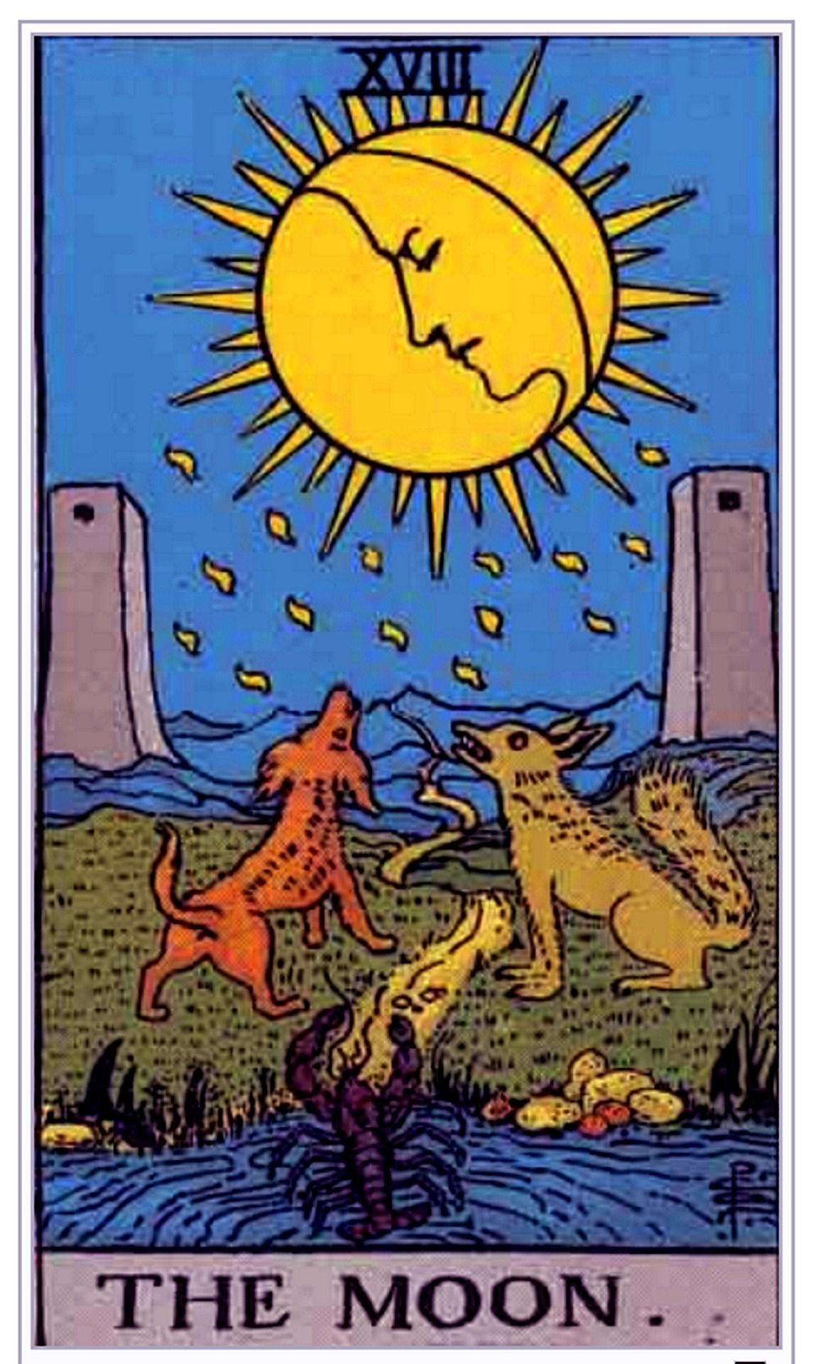 La luna del tarot: significado y mensaje de la carta